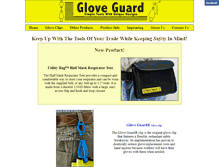 Tablet Screenshot of gloveguard.com